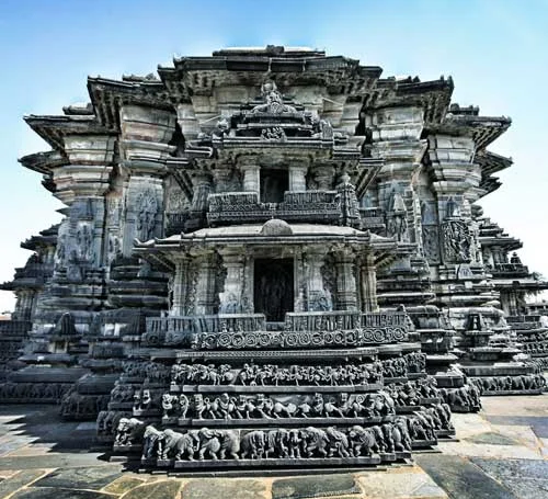 View of architectural wonders in Belur & Halebidu in Chikmagalur